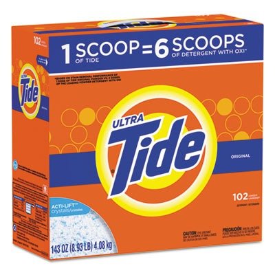 Tide Ultra Original Scent Powder Laundry Detergent  102 Loads  143 Oz