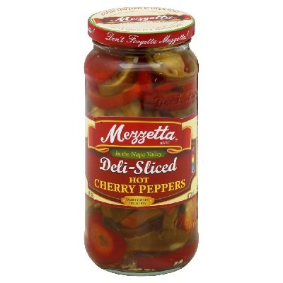 Mezzetta Sliced Hot Chrry Pprs 12x 16OZ