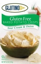 Glutino Sour Cream & Onion Potato Crisps 24x 5 Oz
