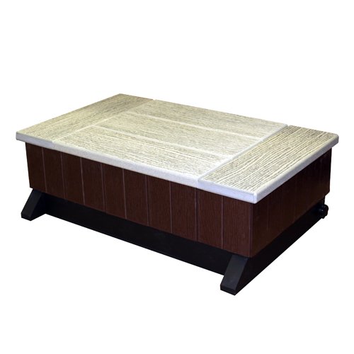 Hot Tub Single Step Brown