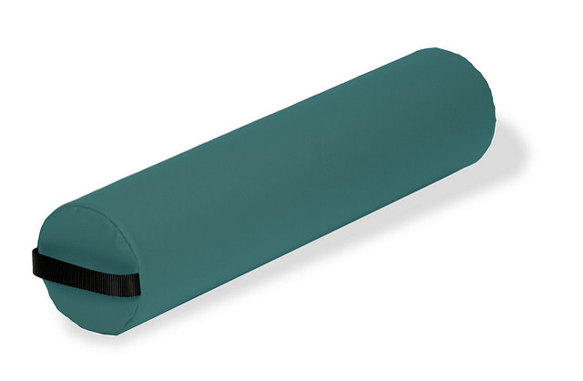 EARTHLITE Unisex Adult Full Round Durable Massage Bolster  Teal  Full Round US