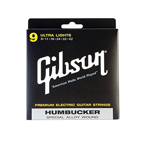 Gibson Seg-Sa9 Special Alloy Humbucker Ultra Light Electric Guitar Strings