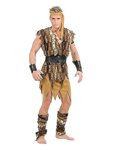Halloween Cool Caveman Adult Costume thumbnail