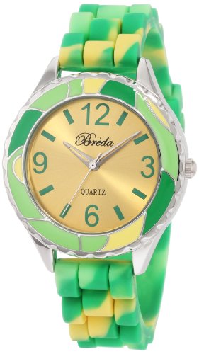 Breda Women's 2312-Green/Yellow 