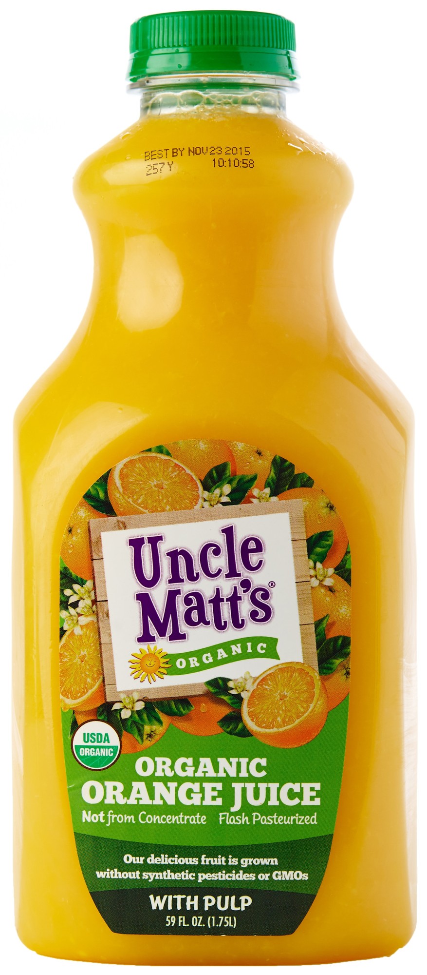 Uncle Matt's, Organic Orange Juice