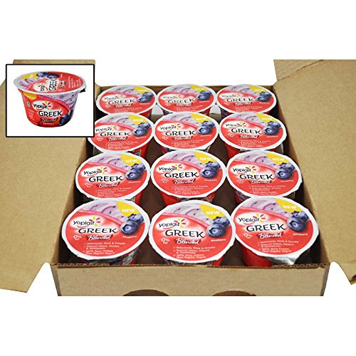 Yoplait Greek Blueberry Fat Free Yogurt