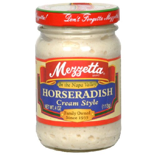 Mezzetta, Horseradish Crm Style, 4 OZ (Pack of 12)