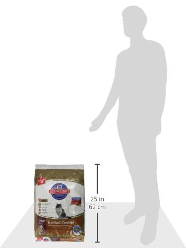 Hill's Science Diet Adult Hairball Control Dry Cat Food, 15.5-Pound Bag