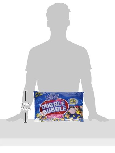 Dubble Bubble Bubble Gum by Tootsie Roll  3lb Value Bag