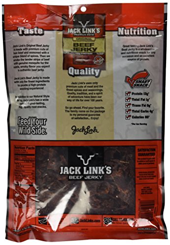 Jack Links Premium Cuts Original Slow Cooked and Mesquite Smoked Beef Jerky 14 Ounce Giant Pack
