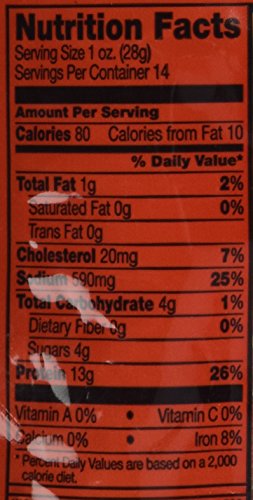 Jack Links Premium Cuts Original Slow Cooked and Mesquite Smoked Beef Jerky 14 Ounce Giant Pack thumbnail