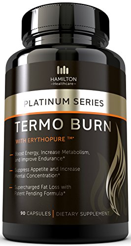 Thermogenic Fat Burner with Patent Pending Formula - the Best Potent Thermogenic Hyper-Metabolizer for Extreme Weight Loss - 100% Natural and Unique F
