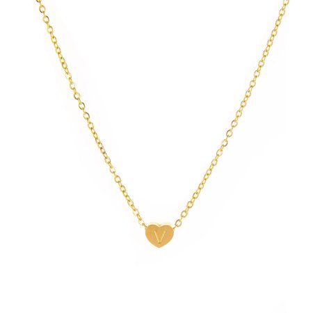 A#2289，26 Letter Necklace Female Pendant Necklace Fashion Letter Necklace，P*2289 EL2