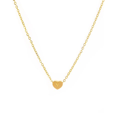Lj#2292 26 Letter Necklace Female Pendant Necklace Fashion Letter Necklace T8#2292 VL8
