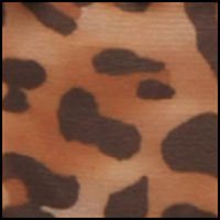 Parfait by Affinitas Leslie Boyshort Garter Panty (6505) M/Animal Print/Black thumbnail