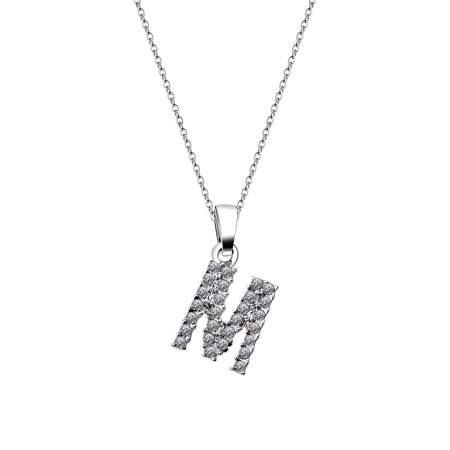 Fashion Women Gift 26 English Letter Name Chain Pendant Necklaces Jewelry SA9