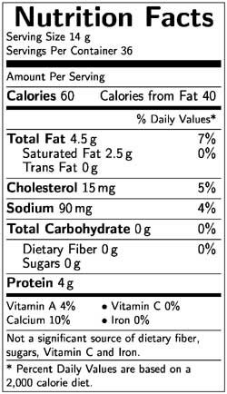 Sargento Sliced Cheddar Cheese, 0.5 Ounce -- 720 per Case.