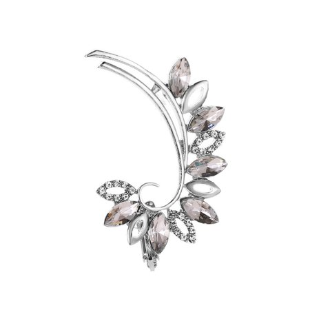 A#8532，Earring Punk Personality Cold Wind Earrings Women S European and America Crystal Single Earring，P*8532 UG4