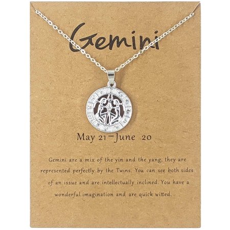Tn&4579 3D Three-Dimensional 12 Twelve Constellation Necklace Constellation Image Pendant as&4579 WE9