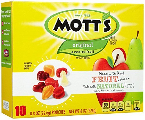 Mott's Original Fruit Flavored Snacks Assorted Fruit - 10 CT by Mott's