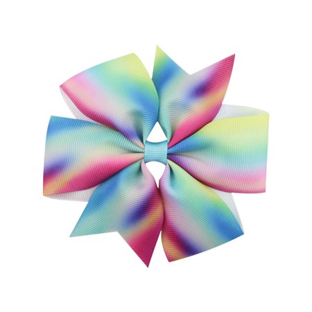 F#6974，Bow Hair Clips Hair Scrunchies Patriotic Fashion Holiday Lady Hair Accessori，P#6974 EU5