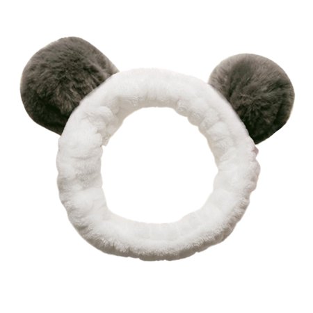S#4579，New Style Plush Headband Sweet Face Wash and Makeup 3-D Hair Ball Headbandp&4579 ID8