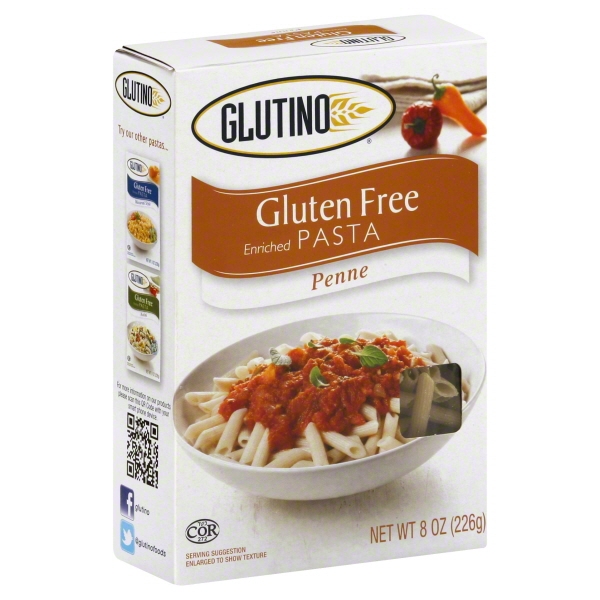 GLUTINO, PENNE ENRICHED PASTA