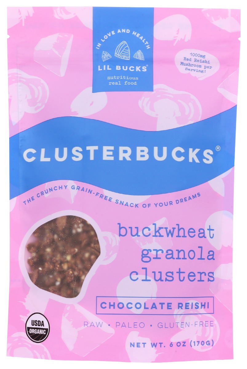 Clusterbucks Grain-Free Superfoods Clusters Chocolate Sea Sat