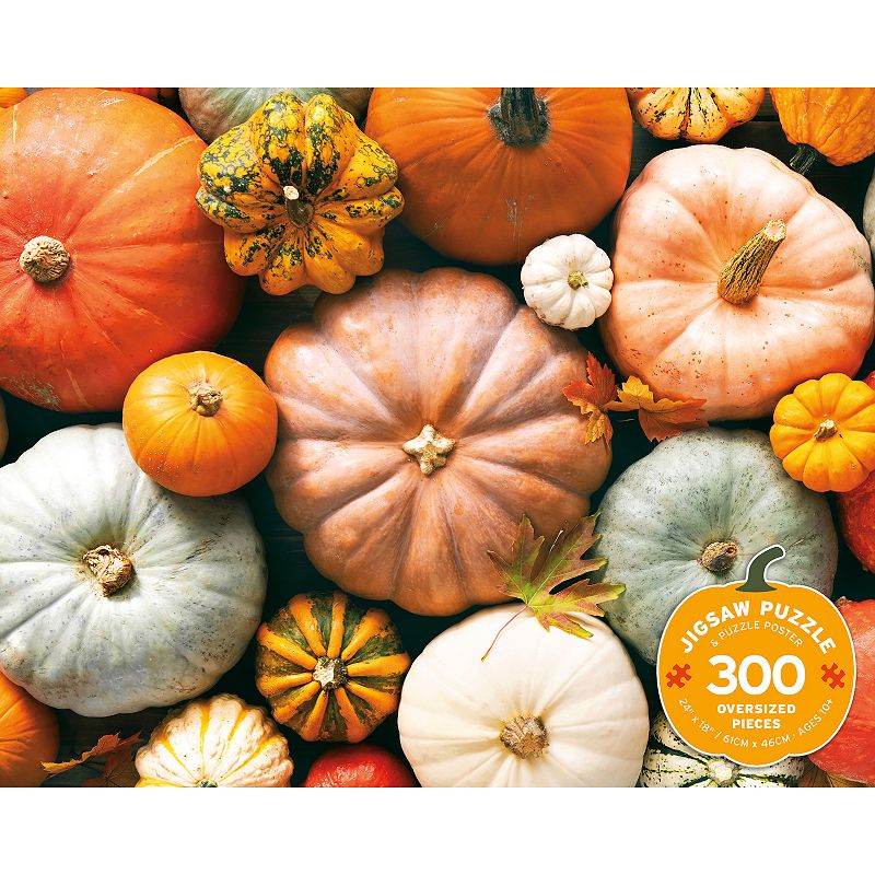 Pumpkins & Gourds Puzzle, Multicolor