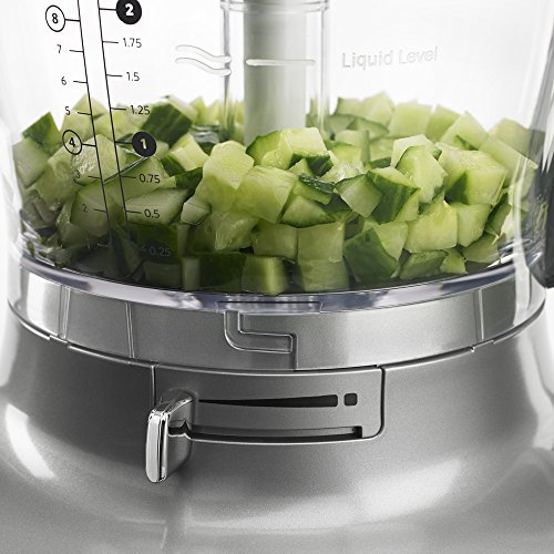 KitchenAid KFP1466CU 14-Cup Food Processor with Exact Slice System and Dicing Kit - Contour Silver thumbnail