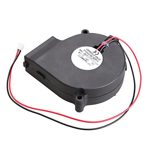 Vktech Brushless DC Cooling Blower Fan Sleeve-bearing 7525S 12V 0.18A 75x33mm thumbnail