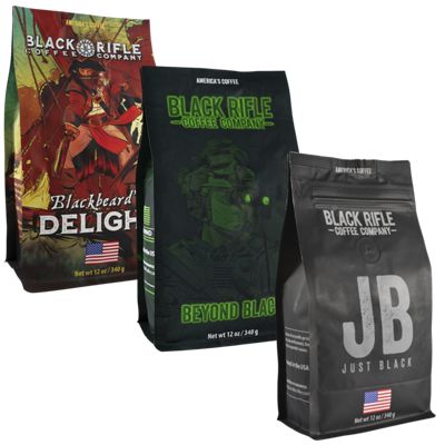 Black Rifle Coffee Company Variety Roast Ground Coffee Bundle