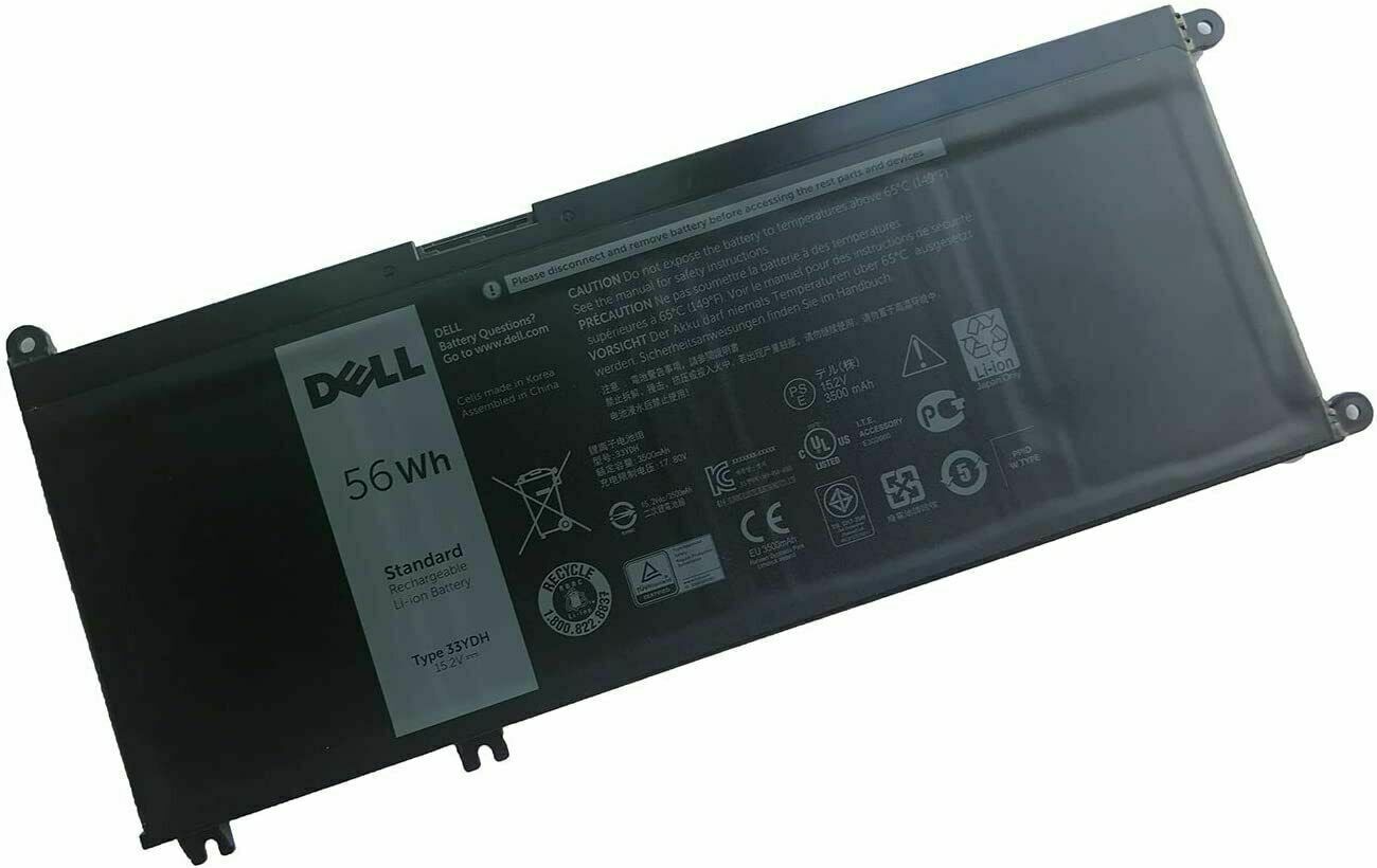 Genuine OEM 56WH 33YDH Battery for Dell Inspiron 15 7577 17 7000 7778 7779 7786 thumbnail