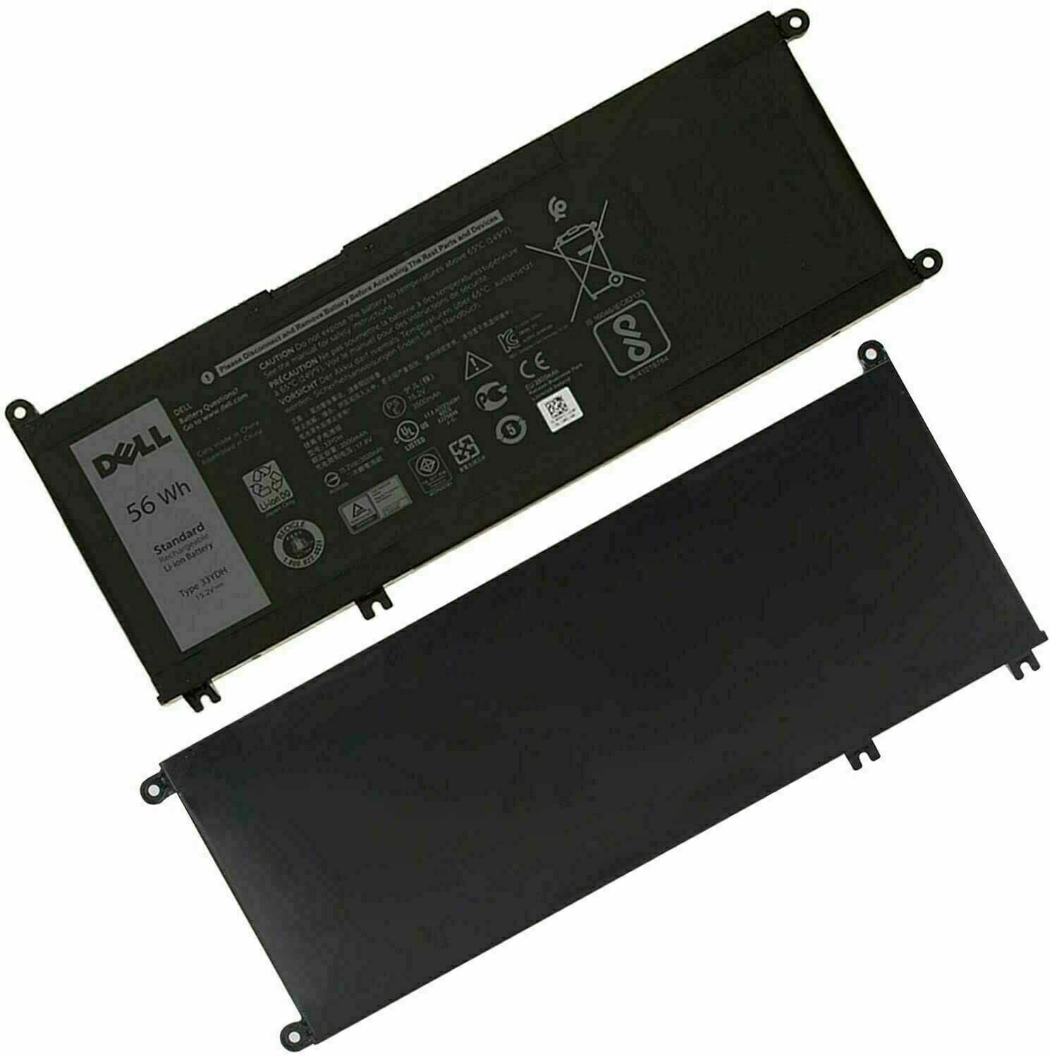 Genuine OEM 56WH 33YDH Battery for Dell Inspiron 15 7577 17 7000 7778 7779 7786 thumbnail