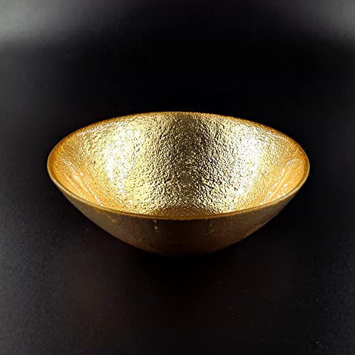 Red Pomegranate Collection 4973-1 6 in. Aura Soup Bowls  Gold - Set of 4 thumbnail