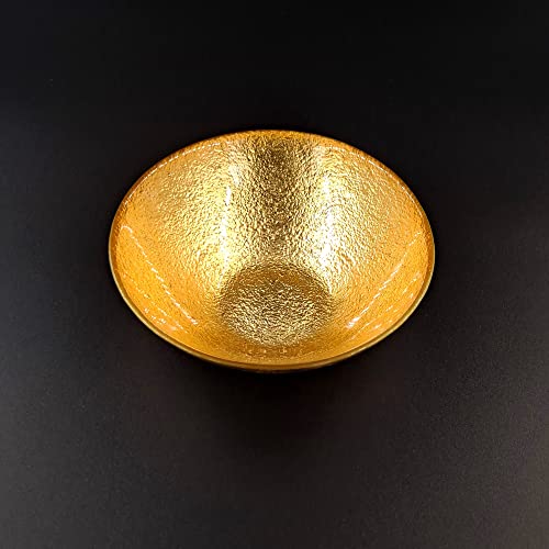 Red Pomegranate Collection 4973-1 6 in. Aura Soup Bowls  Gold - Set of 4 thumbnail