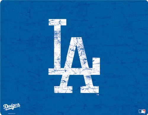 MLB - Los Angeles Dodgers - Los Angeles Dodgers - Solid Distressed - BlackBerry Curve 8530 - Skinit Skin thumbnail