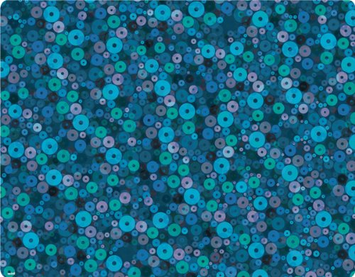 Skinit Protective Skin for Curve 8530 - Circles - Aquatic Blue
