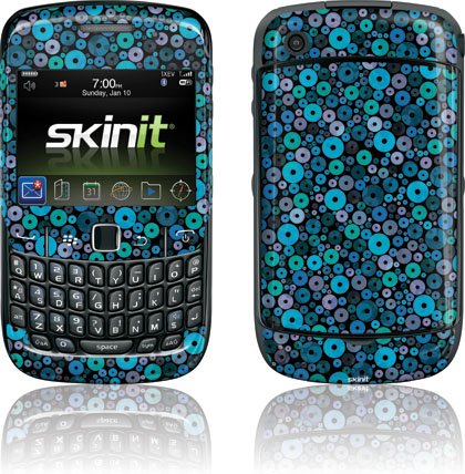 Skinit Protective Skin for Curve 8530 - Circles - Aquatic Blue thumbnail