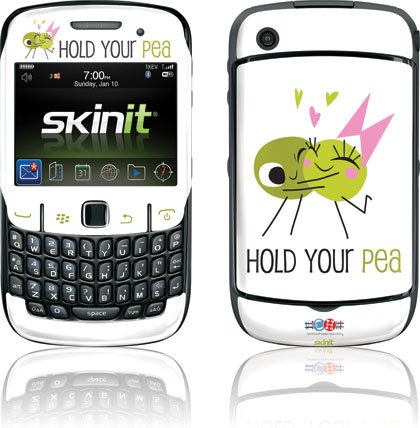 Skinit Protective Skin for Curve 8530 - Hold Your Pea thumbnail