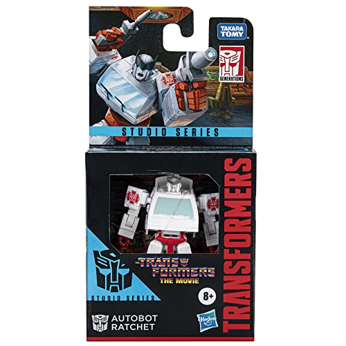 Transformers Studio Series Core Class the Transformers: the Movie Autobot Ratchet thumbnail