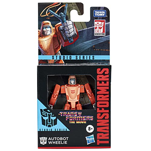 Transformers Studio Series Core Class the Transformers: the Movie Autobot Wheelie thumbnail