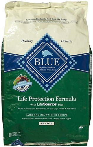 Blue Buffalo Blue Dog Senior Lamb Formula Food, 15 Lb.