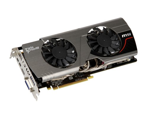MSI AMD Radeon HD 7950 3GB GDDR5 DVI/HDMI/2xMini DisplayPort PCI-Express Video Card R7950 TWIN FROZR 3GD5/OC thumbnail