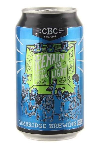Cambridge Brewing Company Remain in Light Lager - Beer - 6x 12oz Cans