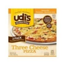 UDI'S, FROZEN PIZZA, THREE CHEESE, THREE CHEESE