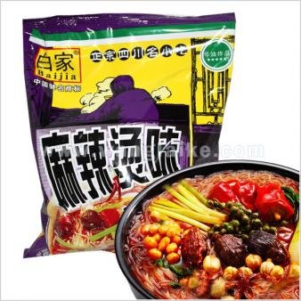 Baijia Instant Sweet Potato Vermicelli - Hot Soup Flavour 105g