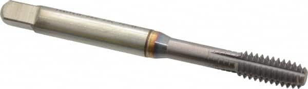 Guhring #12-24 UNC 2BX Modified Bottoming Thread Forming Tap - Cobalt, TiCN Finish, 2.382