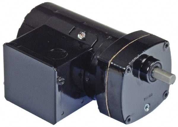 Bison Gear 115 Volt, 33 RPM, 49.1:1 Gear Ratio, Parallel Gearmotor - 165 Torque, 1/10 Hp, Open Enclosure | Part #016-175-0049