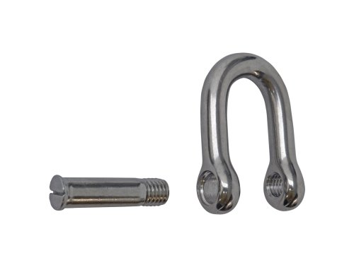Five Oceans Boat Chain D Rigging Shackle  1/4  FO-2723 thumbnail